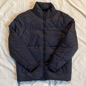 Navy Blue Puffer Jacket
